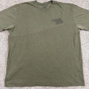 Combat Iron Thicc Boys Lifting Club Shirt Mens Large Olive Gym Humor Back Print
